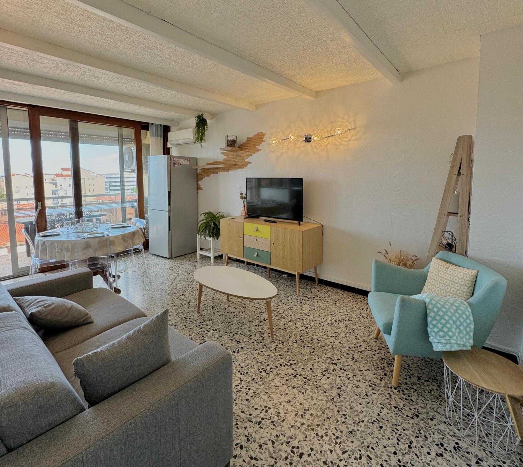 Superbe T2 200 M De La Plage 4Suf502 Ле Баркарес Экстерьер фото